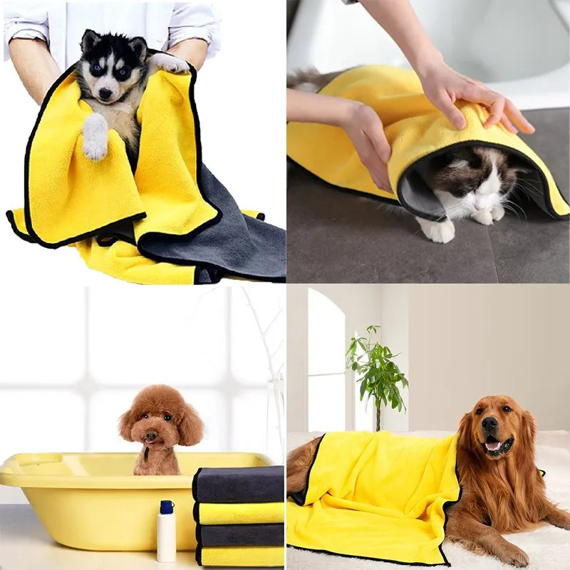 Furiva Quick-Dry Pet Bath Towel from Furiva Pets