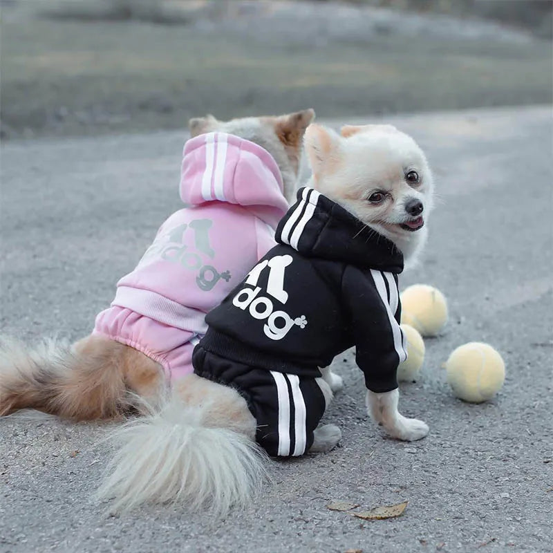 Furiva Cotton Pet Hoodie Jumpsuit - product image 2