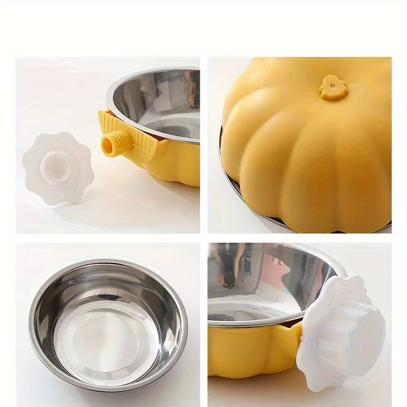 Furiva Pumpkin Pet Food & Water Bowl - product image 4