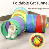 Furiva Foldable Cat Tunnel with Peek Holes - product image 2