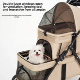 Furiva Double Pet Stroller with Lockable Wheels - product image 3