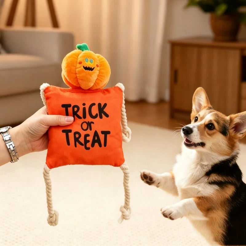 Furiva Halloween Squeaky Dog Plush Toy - product image 3