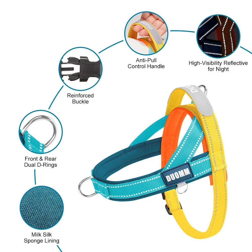 Furiva Saddle-Style Reflective Dog Harness - product image 5