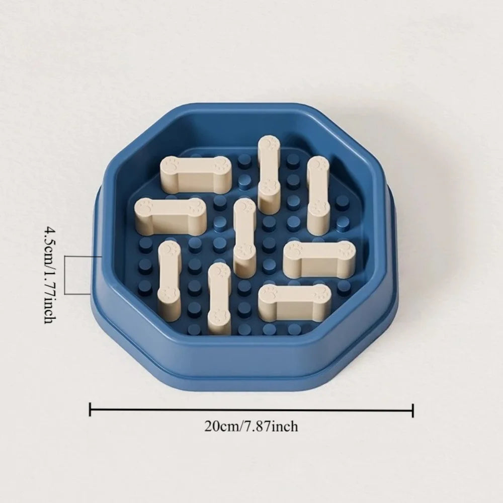 Furiva Adjustable Anti-Tip Slow Feeder Bowl - product image 9
