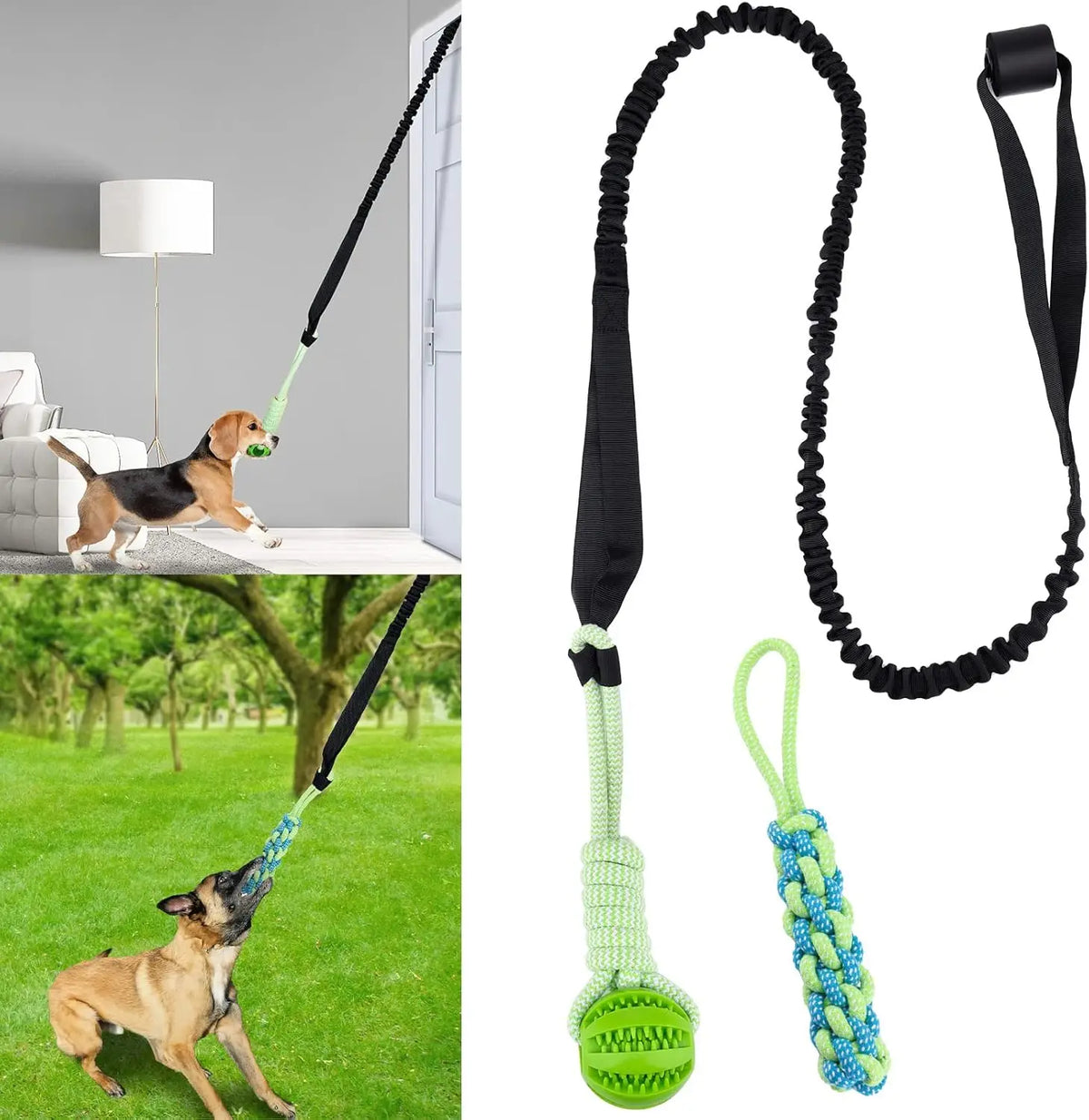 Furiva Spring Pole Tug Toy for Dogs & Cats - product image 2