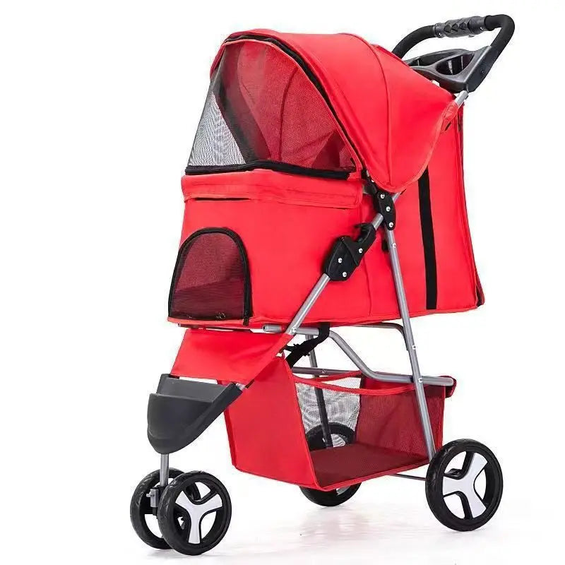 Furiva 3-Wheel Luxury Pet Stroller - product image 5