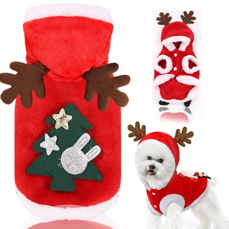 Furiva Fleece Christmas Pet Costume - product image 4