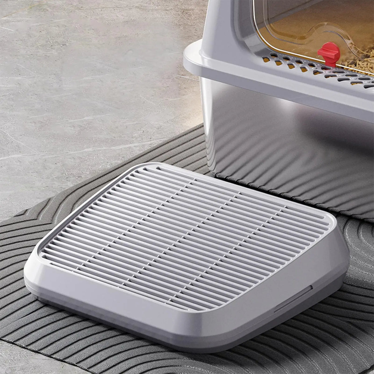 Furiva Raised Cat Litter Catcher Ramp from Furiva Pets