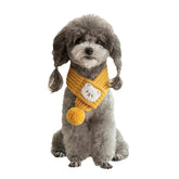 Furiva Pompom Knit Pet Scarf for Dogs & Cats - product image 3