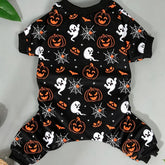 Furiva Pumpkin Print Pet Jumpsuit - product image 7