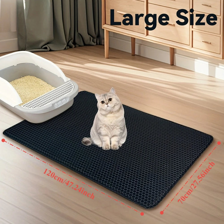 Furiva XL Double-Layer Cat Litter Trapping Mat from Furiva Pets