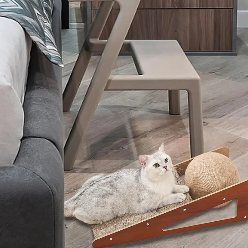 Furiva Sisal Cat Scratcher with Ball - product image 3