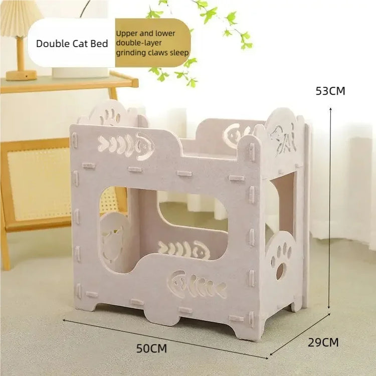 Furiva Double-Layer Cat Scratcher Bed - product image 5