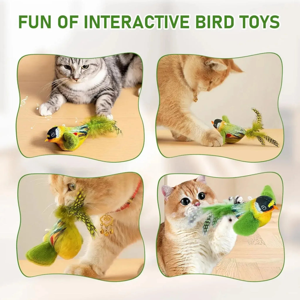 Furiva Chirping Bird Cat Teaser Toy - product image 5