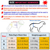 Furiva Washable Male Dog Belly Bands – 2 Pack - product image 3