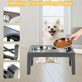 Furiva Adjustable Elevated Dog Feeder - product image 4