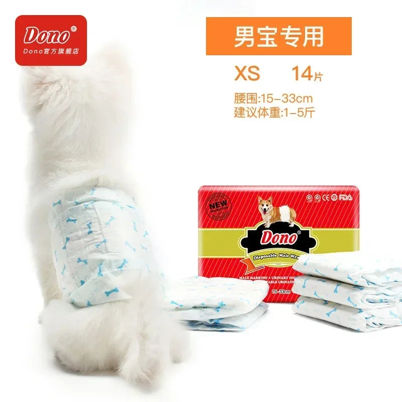 Furiva Disposable Male Dog Diapers - product image 8