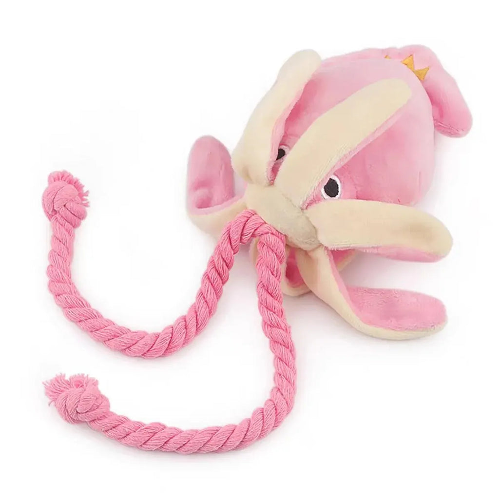 Furiva Octopus Plush Rope Tug Toy - product image 4