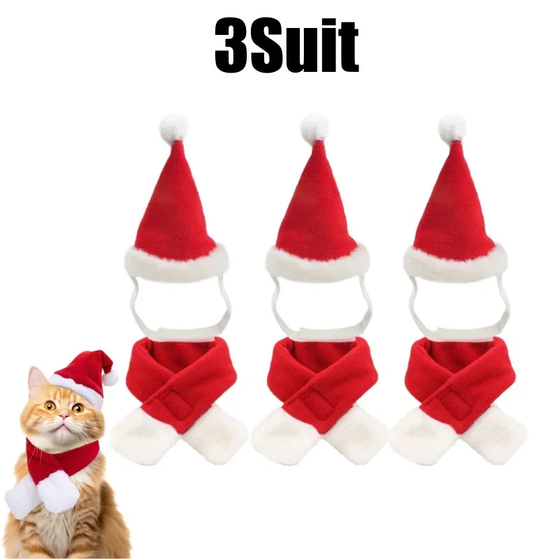 Furiva Santa Hat & Scarf Pet Set - product image 8