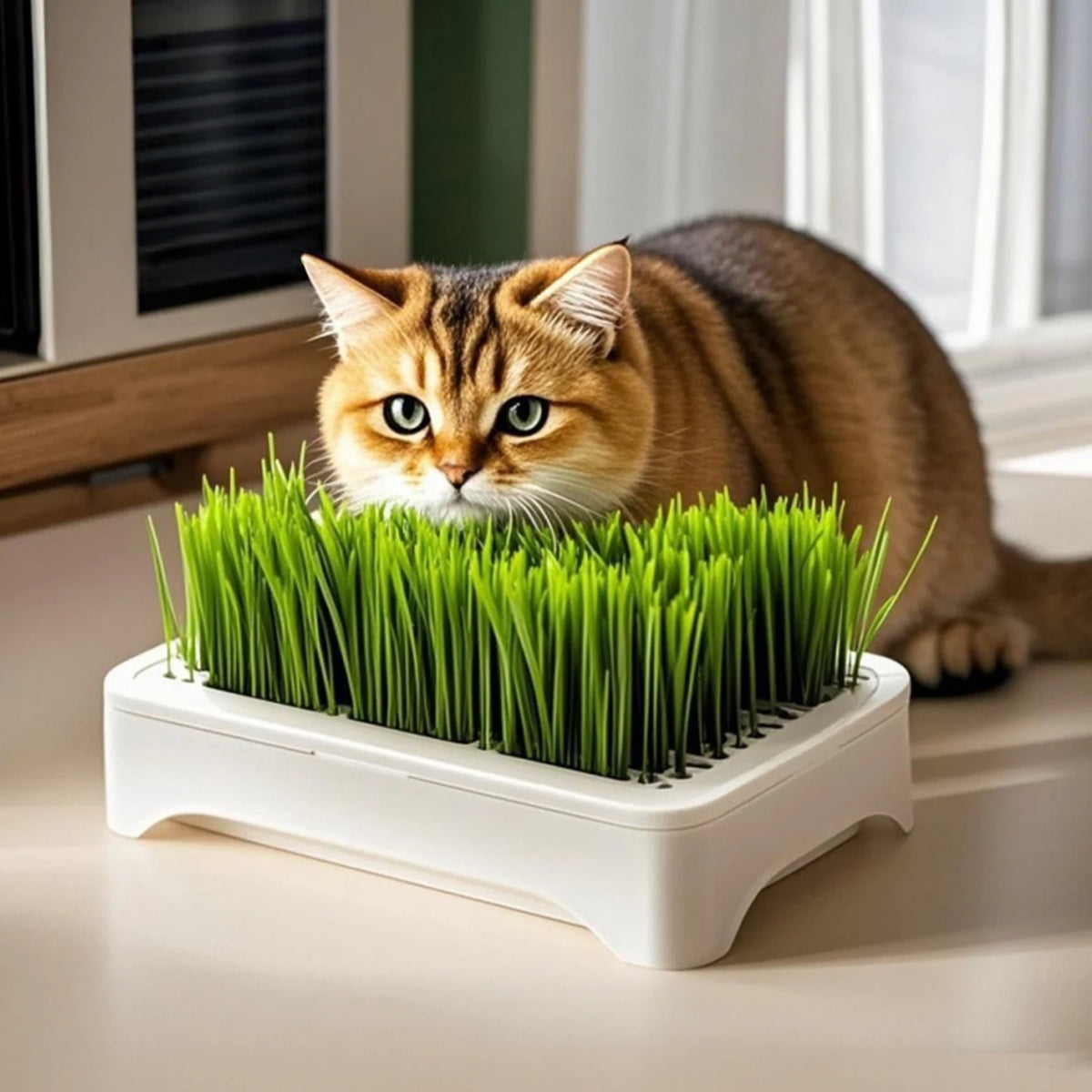 Furiva Hydroponic Cat Grass Growing Tray (Planter Only) - product image 2