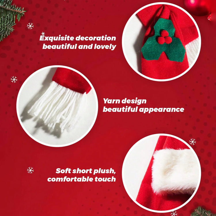 Furiva Christmas Pet Hat & Scarf Set - product image 6