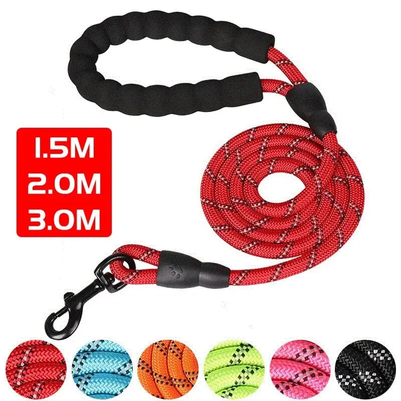 Furiva Reflective Padded-Handle Dog Leash from Furiva Pets