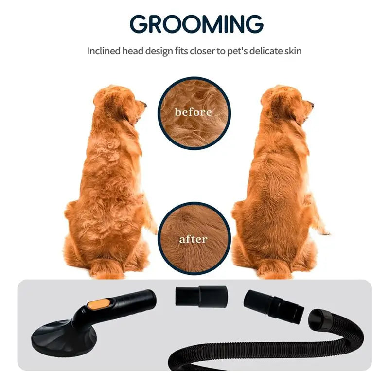 Furiva Vacuum Grooming Brush Attachment Kit - product image 2