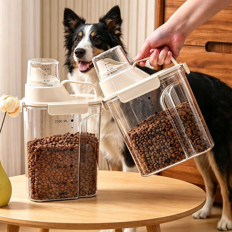 Furiva Vacuum-Seal Pet Food Container with Measuring Cup - product image 6