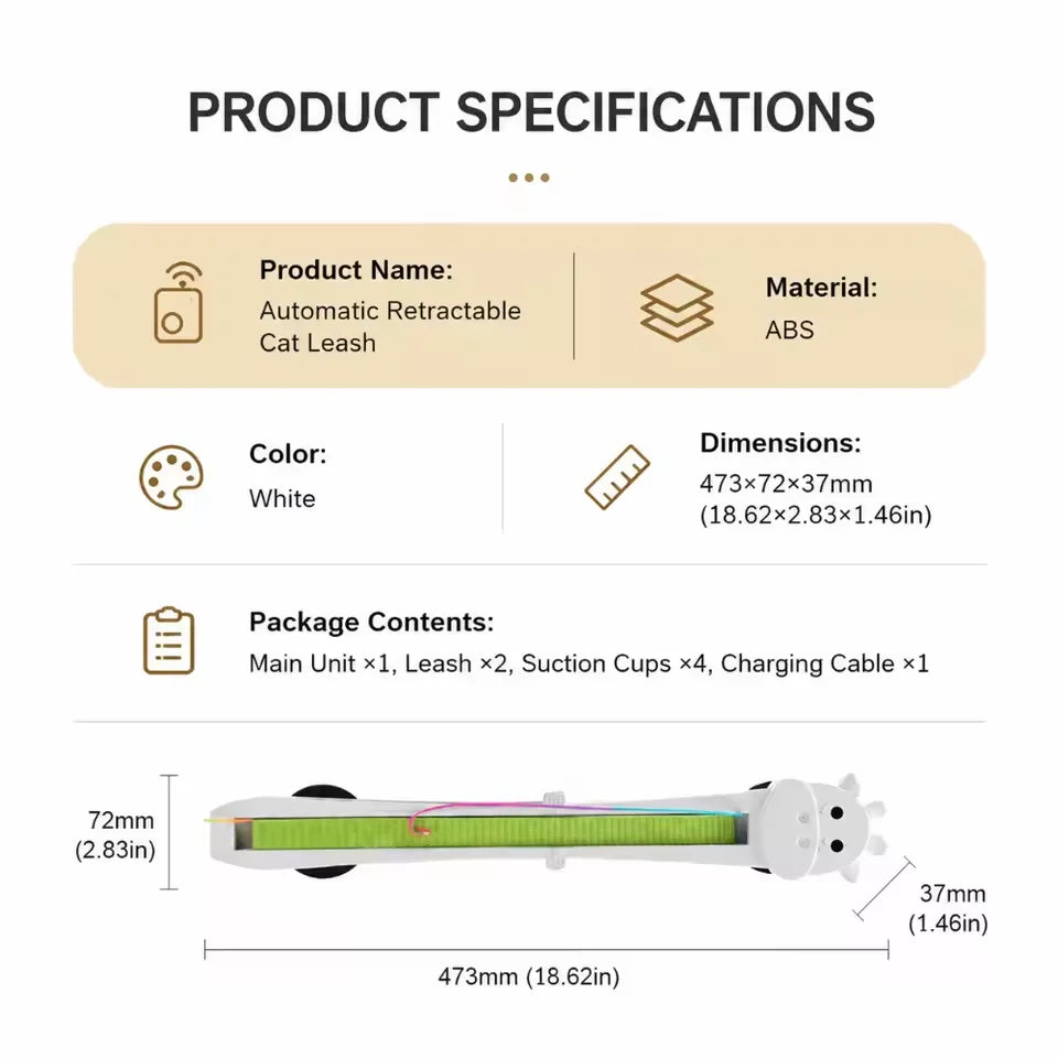 Furiva Automatic Interactive Cat Wand Toy - product image 6