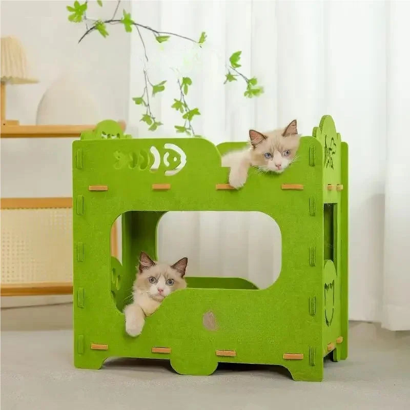 Furiva Double-Layer Cat Scratcher Bed - product image 2