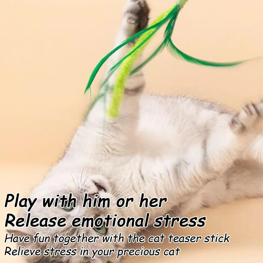 Furiva Interactive Feather Cat Wand - product image 3