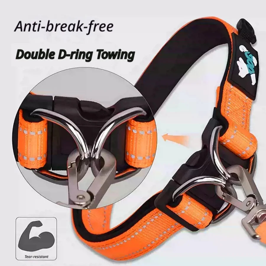 Furiva Comfort-Lined Reflective Dog Collar - product image 4