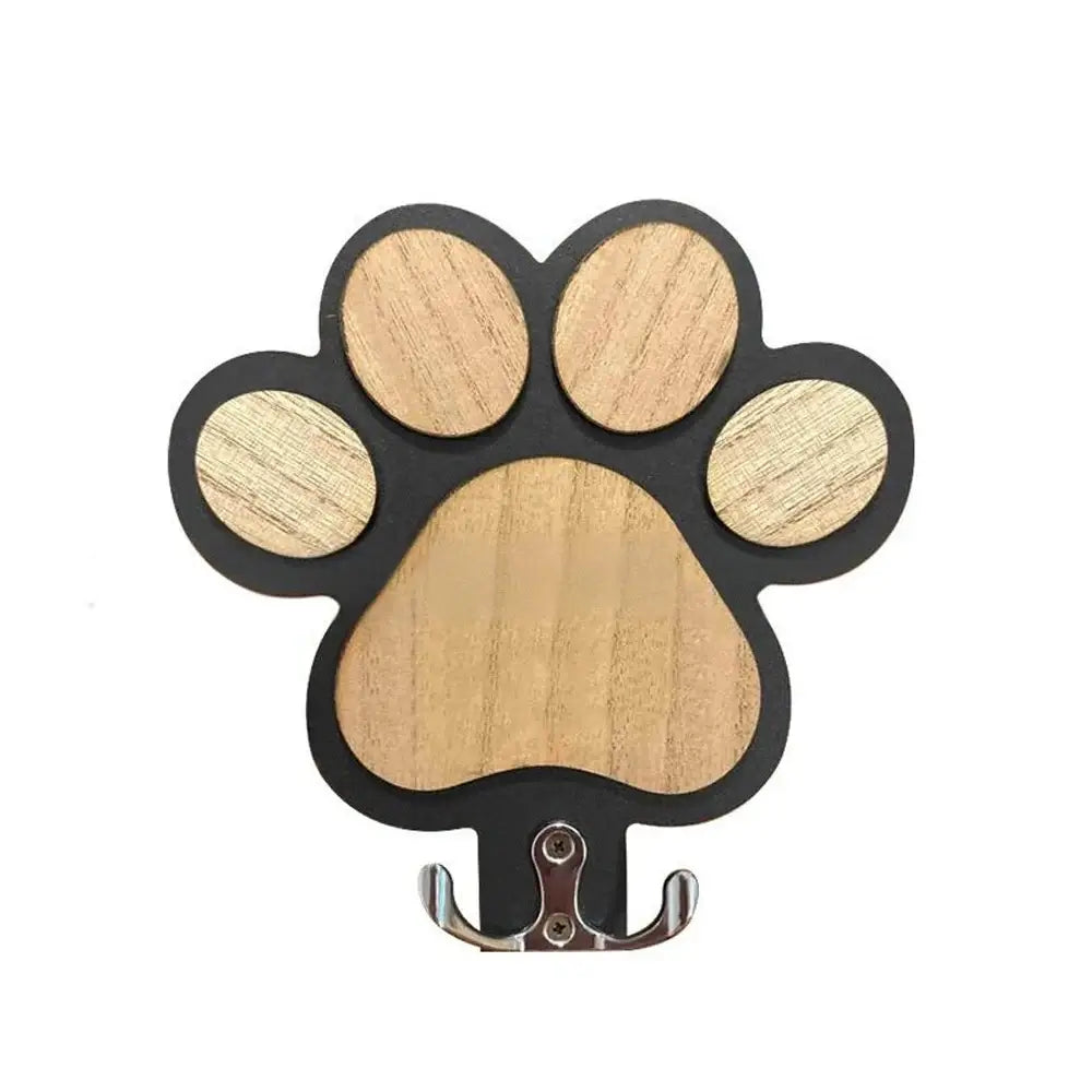 wooden leash hanger