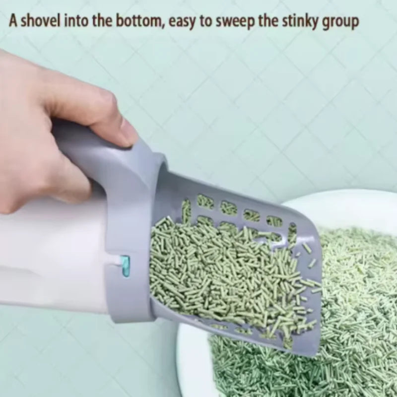 Furiva Self-Cleaning Cat Litter Scoop with Refill Bag Holder - product image 4
