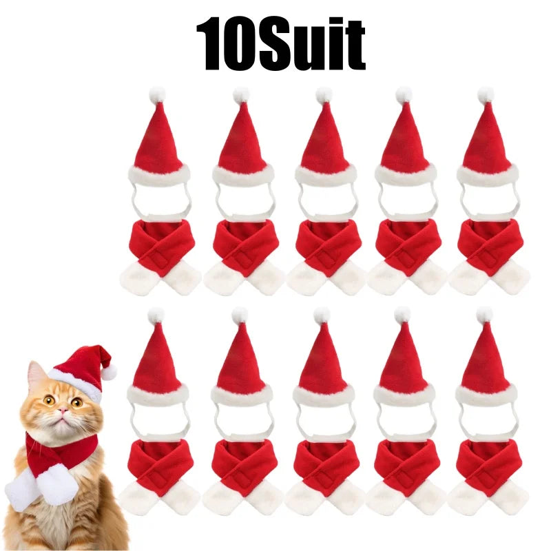 Furiva Santa Hat & Scarf Pet Set - product image 10