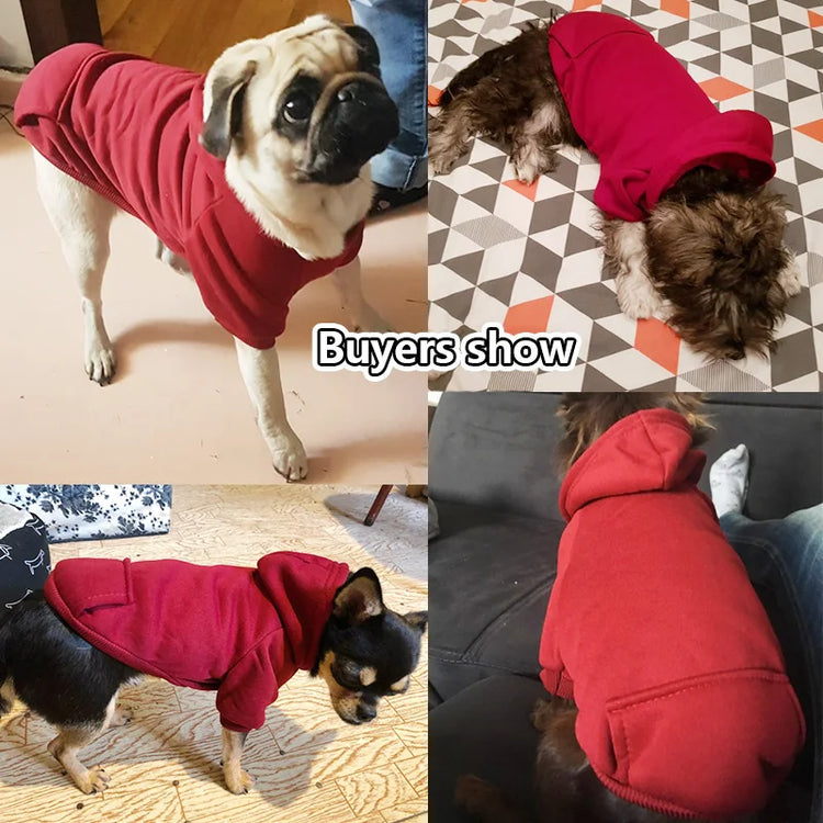 Furiva Thick Fleece Pet Hoodie - product image 4