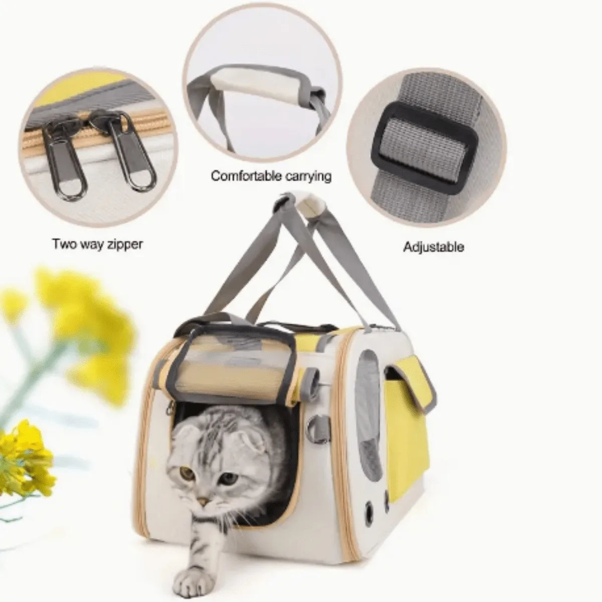 Furiva Foldable Soft-Sided Pet Travel Carrier - product image 2
