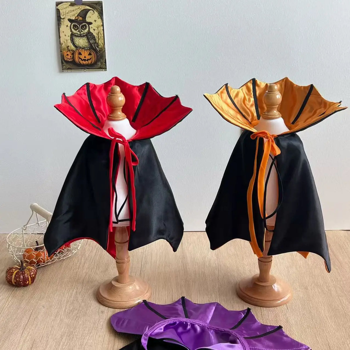 Furiva Halloween Vampire Pet Cape - product image 6