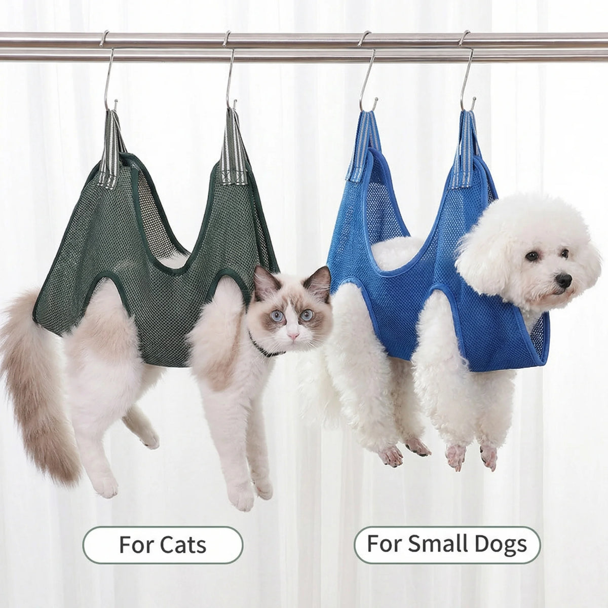 Pet Grooming Hammock for Nail Trimming from Furiva Pets