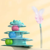 Furiva Turntable Feather & Ball Cat Toy - product image 8