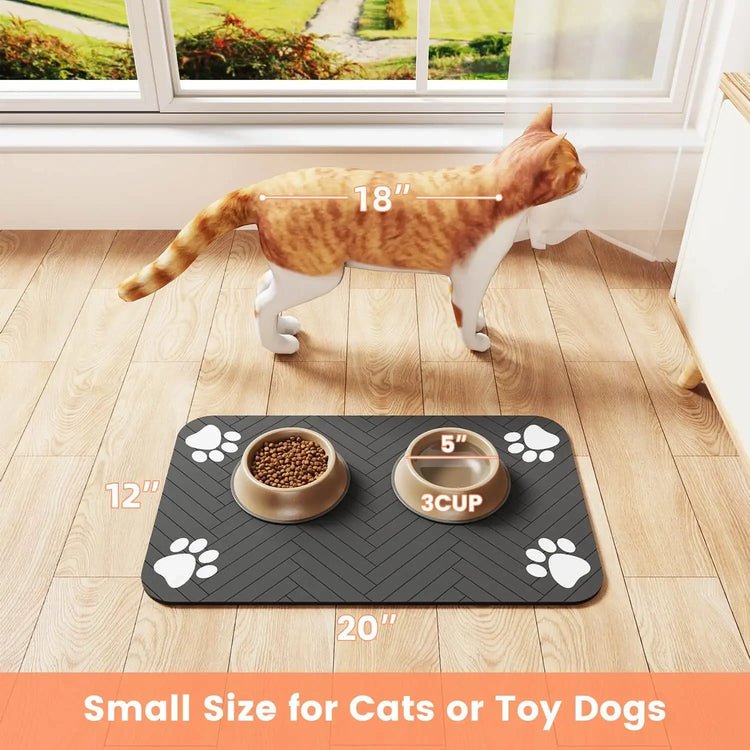Furiva Absorbent Pet Feeding Mat - product image 6
