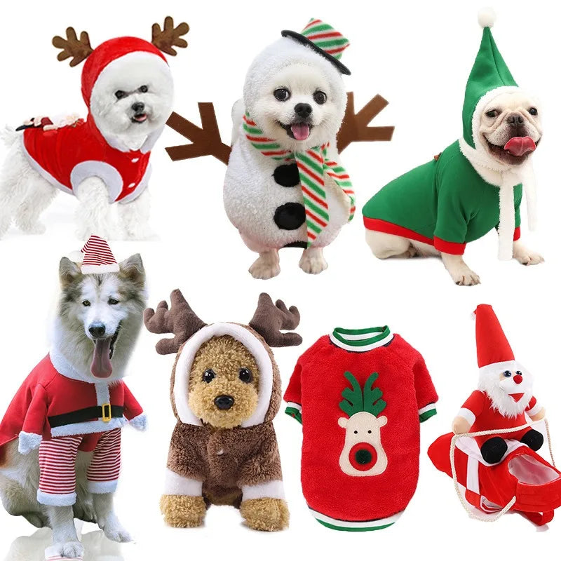 Furiva Fleece Christmas Pet Costume from Furiva Pets