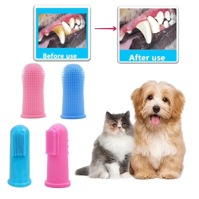 Furiva 3-Sided Pet Toothbrush for Dogs & Cats - product image 10