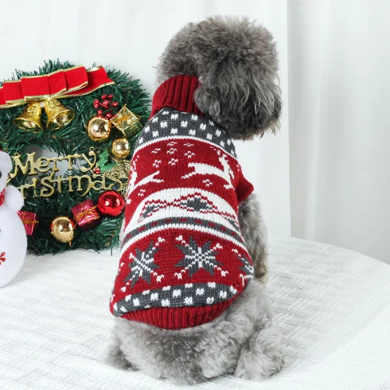 Furiva Reindeer Christmas Pet Sweater - product image 3