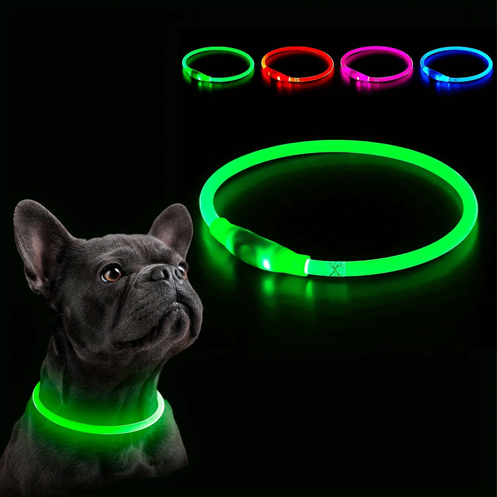 Furiva USB Rechargeable LED Dog Collar - product image 5