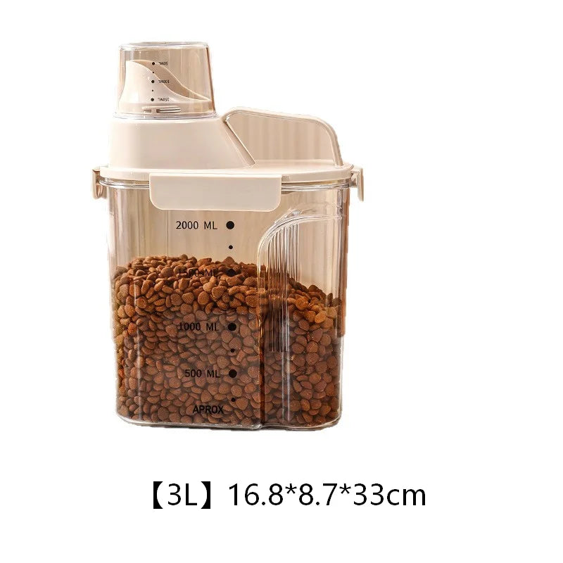 Furiva Vacuum-Seal Pet Food Container with Measuring Cup - product image 9