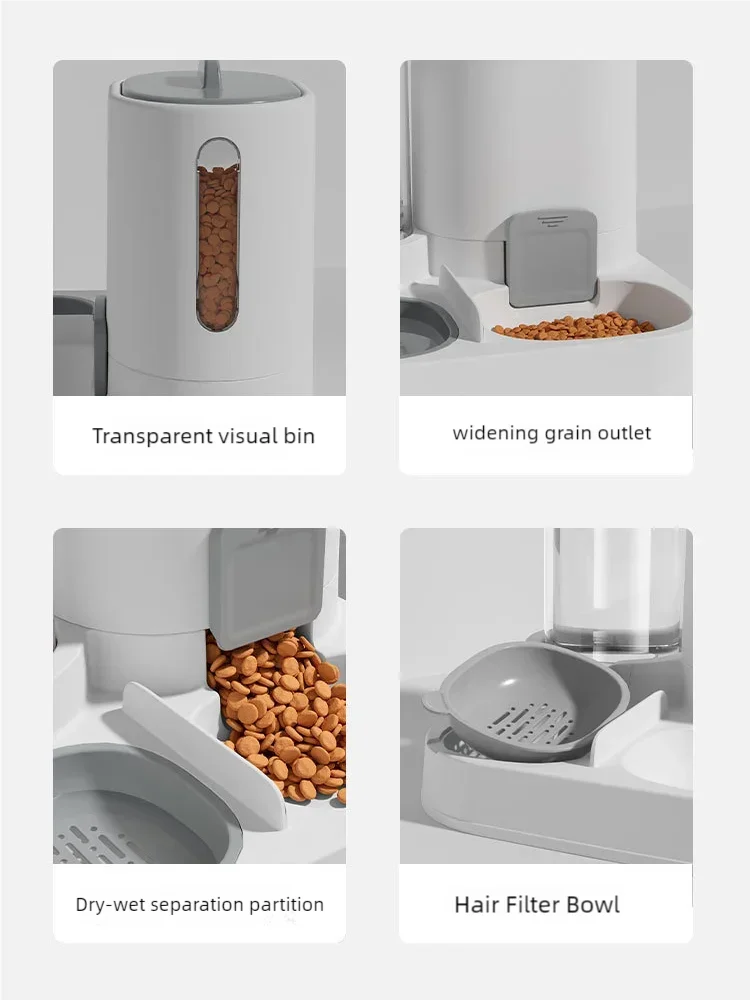 Furiva Gravity Feeder & Water Dispenser Combo - product image 5