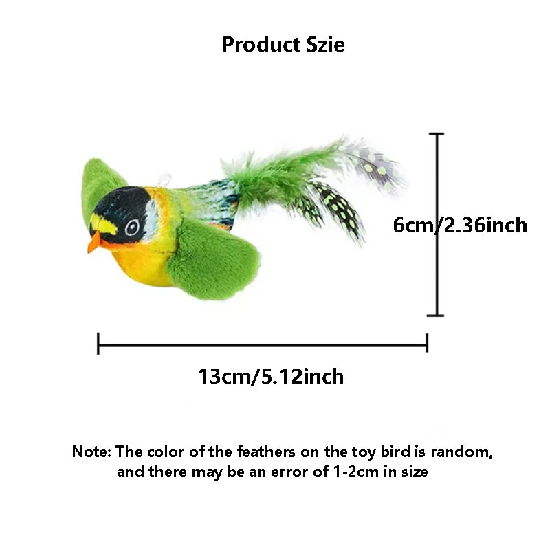 Furiva Chirping Bird Cat Teaser Toy - product image 6