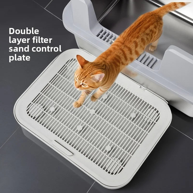 Furiva Large Washable Cat Litter Trapping Mat from Furiva Pets