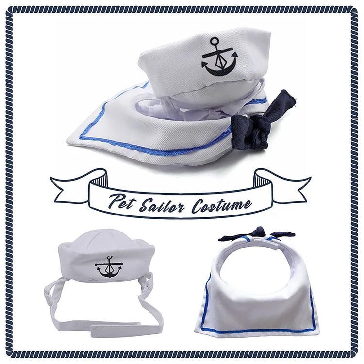 Furiva Sailor Pet Costume for Dogs & Cats - product image 2